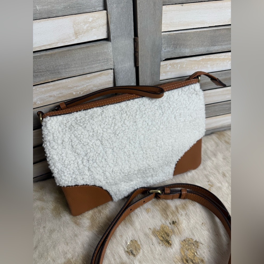 J Jill - Brown and White Women's Crossbody Bag - Picture 2 of 8